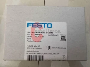 One FESTO SDAT-MHS-M100-1L-SA-E-0.3-M8 1531267 position transmitter New - Picture 1 of 1