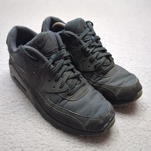 Nike Air Max 90 Recraft scarpe da ginnastica uomo UK 11 tripla pelle bianca usurate pesanti usate - Foto 1 di 16
