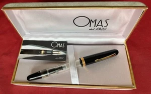 FOUNTAIN PEN OMAS EXTRA 620 DIMOSTRATIVA RARA NUOVA MAI INCHIOSTRATA - Foto 1 di 11