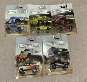New #1-5 Matchbox Truck Complete Set Of 5 - Picture 1 of 6