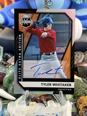 2021 Elite Extra Edition - Tyler Whitaker #87 - Astros - Image 1 of 2