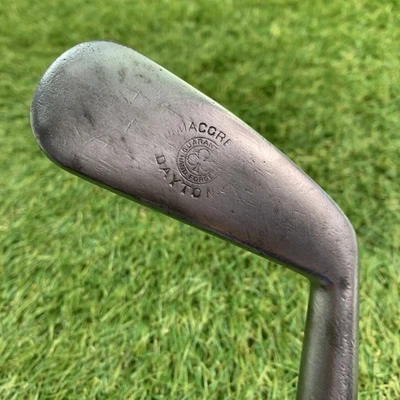 Antique MacGregor Dayton Hickory Shaft RH 40" D6 20* 1900 Carruthers Cleek - Image 1 of 4