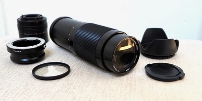 SONY NEX E Mount DSLR fit 70mm 300mm 900mm ZOOM lens NEX-5 3 F5 5R 6 VG20 etc - Image 1 of 4