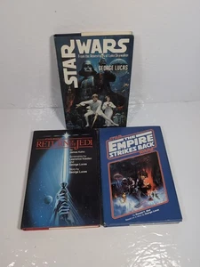 Star Wars Trilogy Hardcover 3 Book Set Vintage Book Club Editions Del Rey HC!! - Picture 1 of 13