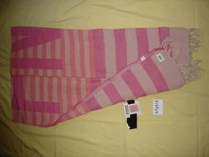 NWT New Victoria's Secret Pink Oversize Beach BLANKET Cotton 85 x 68.5 IN Throw - Bild 1 von 8