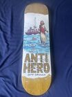 Jeff Grosso  Anti Hero Jesus Plastics Skateboard Deck 8.75 (new)
