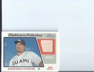 Giancarlo Stanton 2015 Topps Heritage Clubhouse Collection - Picture 1 of 1