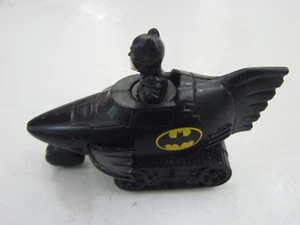 GL077 Vintage 1991 DC Comics Inc Batman Batmobile Push Down & Go Spielzeug funktioniert - Bild 1 von 3