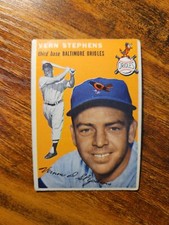 1954 Topps Set-Break # 54 Vern Stephens VG-VGEX Baltimore Orioles 