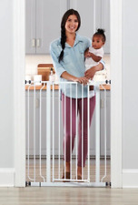 Regalo Easy Step Extra Tall 36" Walk Thru Baby Safety Gate, Great For Stairs, DF
