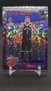 2019-20 NBA Hoops Premium Stock Kevin Durant Purple Disco Prizm #61 1st Yr Nets - Picture 1 of 2