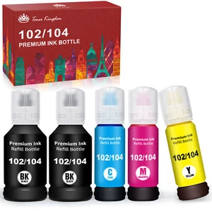 Drucker Tinte Refill für EPSON Ecotank ET-2820 ET-2821 ET-2825 ET-2826 ET-4800 - Bild 1 von 12