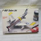 VINTAGE TESTORS F-86F Sabre Jet 1/72 Scale Model Kit 417 RARE Complete