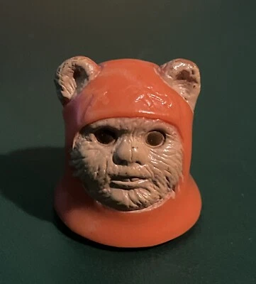 Lápiz Top Top Topper Cabeza Ewok Star Wars 1983 Corea LFL Raro Wicket Foto 1 de 4