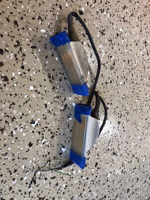 Par de intermitentes láser delantero blanco Dodge Daytona Chrysler Foto 1 de 4