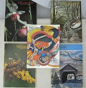 Five Vintage Minnesota Conservation Volunteer Magazines 1971 72 73 bees, prints - Picture 1 of 12