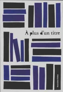 A plus d'un titre. Association verbe A001 - Imagen 1 de 2