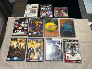 PC CD-ROM games Bundle X 11 Blade Runner Hobbit Toca Omega Stone Undying - Afbeelding 1 van 12