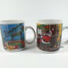 Starbucks Christmas Coffee Mugs Lot Of 2 Designed Exclusively For Starbucks