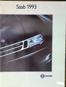 1993 Saab 9000 / 900 sales brochure 20-page literature - Picture 1 of 5