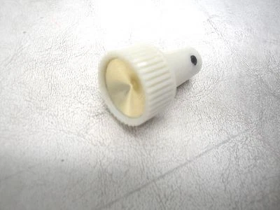  60 1960 Ford Thunderbird perilla limpiaparabrisas oro blanco inserción nuevo Foto 1 de 4