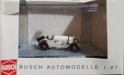 BUSCH 48303 Mercedes Benz SSKL Mille Miglia 1931 - scala H0 - Immagine 1 di 4