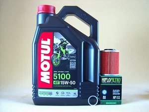 Motul 5100 15W50 + Ölfilter APRILIA SL1000 Falco    Bj 00-06 - Bild 1 von 1