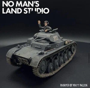 Pro Painted German Panzer II - Bolt Action 1/56 - WW2 - 28mm COMMISSION - Picture 1 of 3