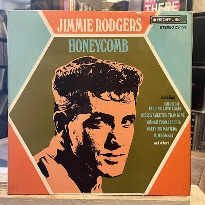 [FOLK/POP]~EXC LP~JIMMIE RODGERS~Honeycomb~[1973~REDIFFUSION~Issue]~UK Import - Image 1 of 4