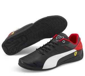 Puma Ferrari Drift Cat Delta Red White Mens US 10.5 Driving Racing Shoe NEW ☑️ - Picture 1 of 6