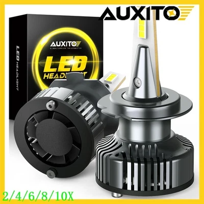 Kit de farol de LED AUUXITO H7 Y13 lâmpada de neblina de feixe baixo 6500K à prova d'água 2~10X - Imagem 1 de 4