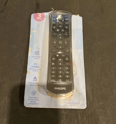 Phillips Audio Video 3 Device Universal Remote Control srp2013 + Manual - Image 1 of 2