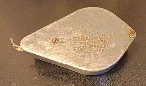 VTG 1950s Strait-Line Products Chalk Line Reel Costa Mesa, CA Patent Pending USA - Picture 1 of 4