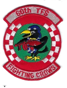 PATCH USAF 60TH TAC FIGHTER SQ TFS EGLIN AFB FS-26B - Picture 1 of 1