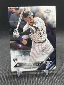 TREVOR STORY ⚾️ 2016 Topps Chrome Rookie #45 | Colorado Rockies - Bild 1 von 2