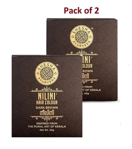 Colore Capelli Marrone Scuro - Senza Ammoniaca, Senza Candeggina, Senza Perossidi, Naturale - 40 GM - Foto 1 di 4