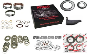 Kit de transmisión reconstruida 4T65E (97-up) bandas maestras bujes arandela pistones filtro - Imagen 1 de 13