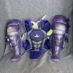 All Star S7 Axis Catchers Gear Set 14.5" JOVEN Edad 9-12 Elite Protector de Piernas de Pecho - Imagen 1 de 24
