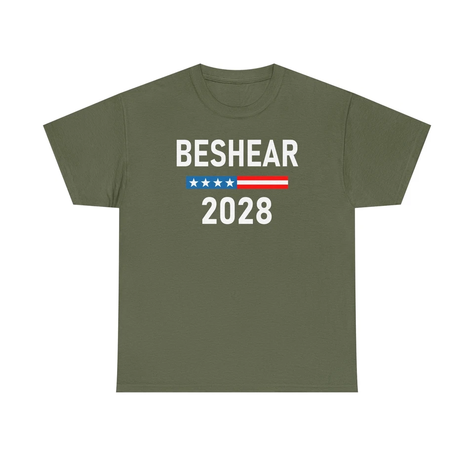 Camiseta Andy Beshear 2028 Kentucky Demócrata Gobernador para Presidente Camiseta Beshear Foto 1 de 1