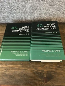 Word Biblical Commentary Ser.: Hebrews, Volume 47A and 47B by William L. Lane - Imagen 1 de 10
