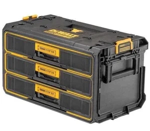 Dewalt Toughsystem 2.0 Tragbare 3 Schubladen Werkzeugkiste Aufbewahrung Organizer Brandneu - Bild 1 von 9