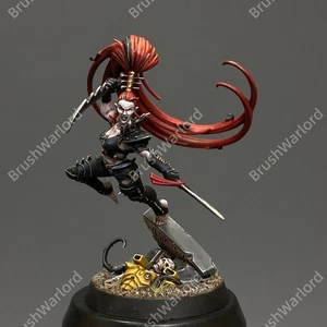 Warhammer 40K Dark Eldar LELITH HESPERAX Painted Games Workshop - Picture 1 of 7