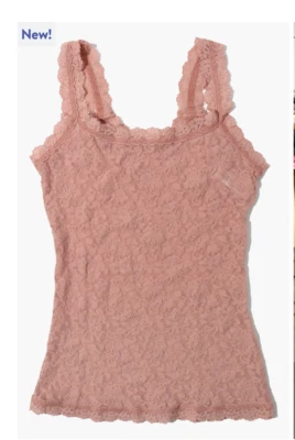 NEW Hanky Panky  Lace Camisole Color Desert Rose Size S - Image 1 of 4