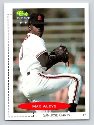 1991 Classic Best Minor League - Max Aleys #87 - Image 1 of 2