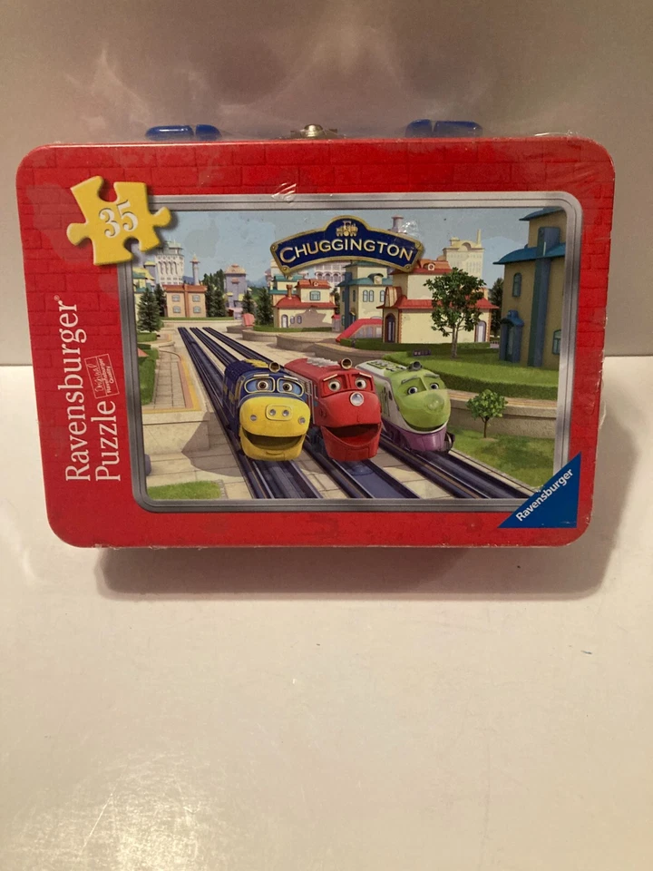 NUEVO Rompecabezas sellado Ravensburger Chuggington 35 piezas con lata de transporte Foto 1 de 2