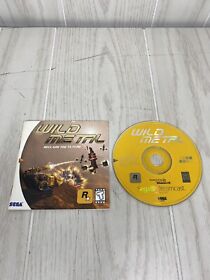 Wild Metal (Sega Dreamcast, 2000) Game Disc And Manual Only Rockstar