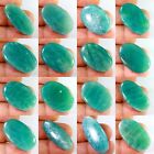 WHOLESALE LOT RARE NATURAL GREEN AMAZONITE OVAL CABOCHON RUSSIA GEMSTONE AAA FY-