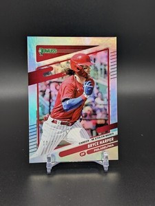 Bryce Harper 2021 Donruss Variation Career Stat Line #'d /98 #173.2