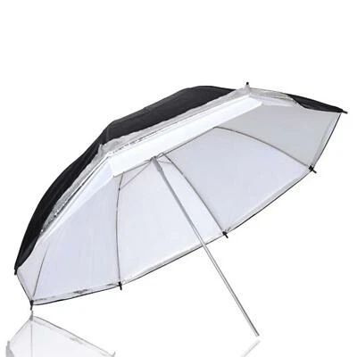 PYXEL STUDIO Studio Umbrella 33-43" 2in1 flash foto nero traslucido fotografia a luce morbida