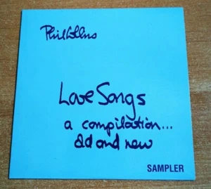 PHIL COLLINS Two hearts + My girl +3 RARE SPANISH PROMO CD SINGLE UNIQUE COVER - Picture 1 of 2